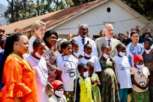 Minister Meryame Kitir brengt bezoek aan het Panzi-ziekenhuis in Bukavu